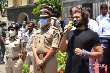 Vijay Devarakonda Launches Face Protection Shields